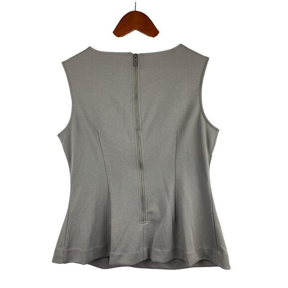 Hal Rubenstein Womens Sleeveless Top S Gray - Picture 2 of 5